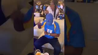 le chevalier fally ipupa après le match ,vive la victoire