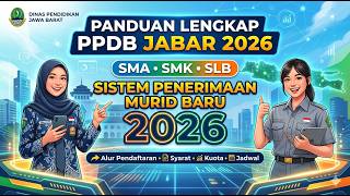 PETUNJUK PENGGUNAAN APLIKASI SPMB SMA/SMK/SLB Provinsi Jawa Barat Tahun 2026.