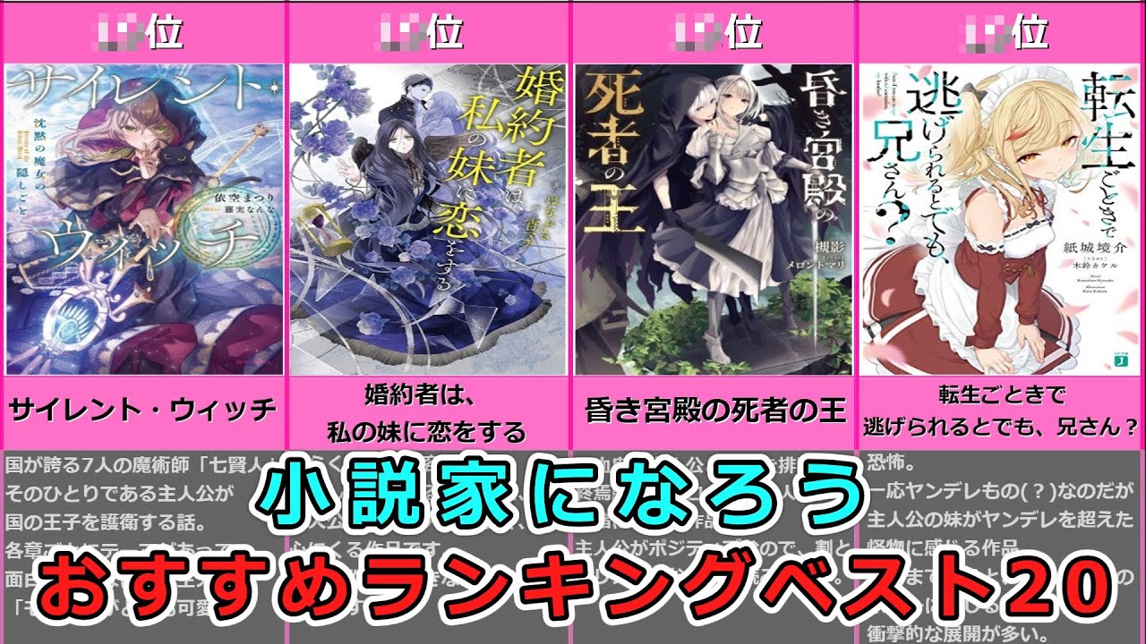 小説 家 に な ろう ランキング