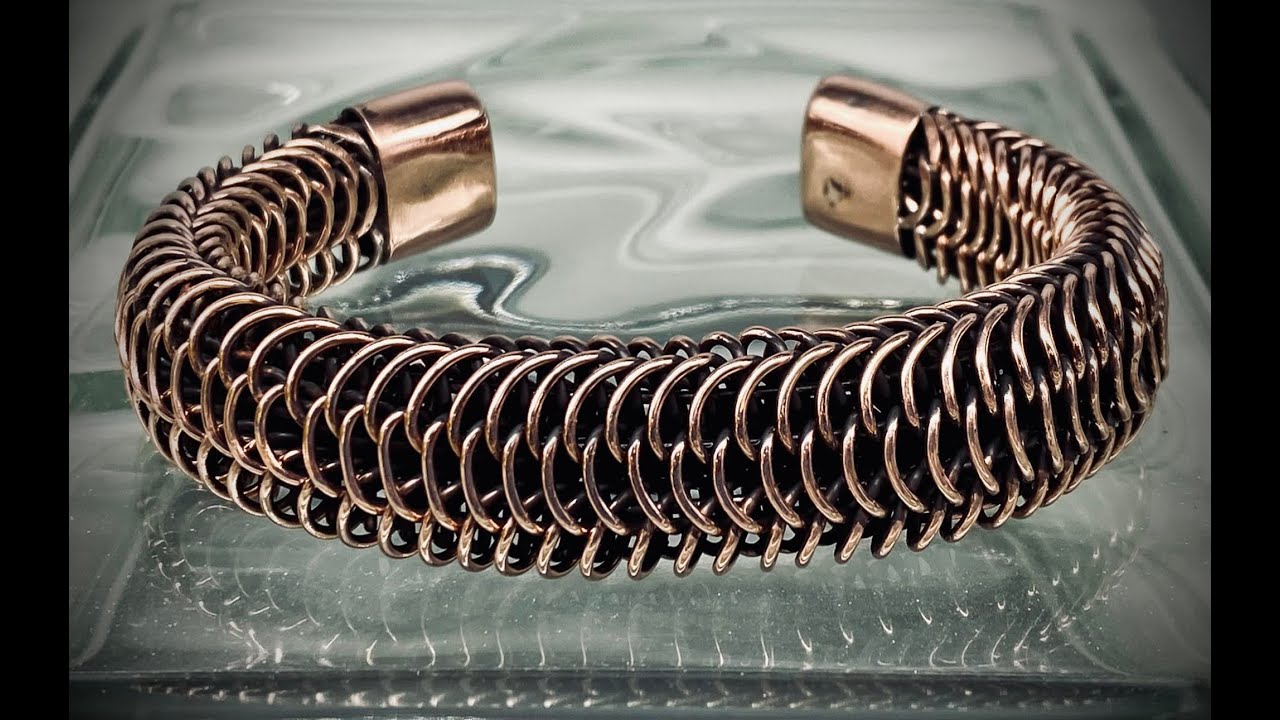 HELI HEX copper wire bracelet Flatwearable Artisan Jewelry YouTube