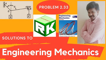 Problem 2.33, Solutions, Engineering Mechanics, Timoshenko, Young, Sine Rule, Lame