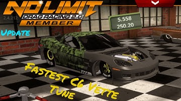 5.5 C6 Corvette Fastest Tune - No Limit Drag Racing 2