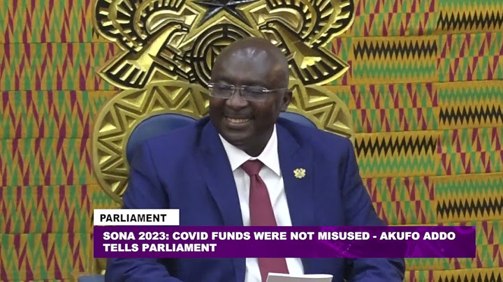 President Akufo-Addo Delivers 2023 State Of The Nation to Parliament