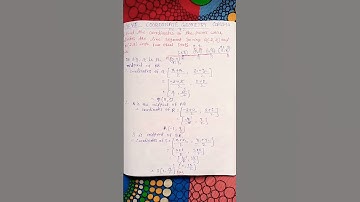 coordinate geometry class10 ncert exercise 7.2 question number 9 v.v.i question board 2023#shorts#
