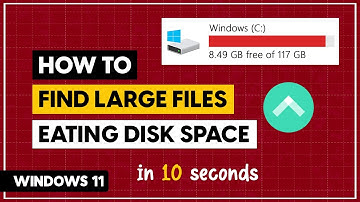 Find Large Files Eating Disk Space in Windows 11 (Quickest Steps)