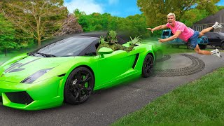 Pond Monster Stole My Lamborghini Sharerghini!! (How to get it back?)
