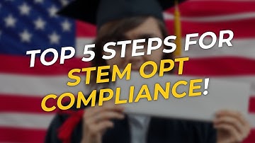 TOP 5 Steps to Maintain Your STEM OPT Compliance! 🚨