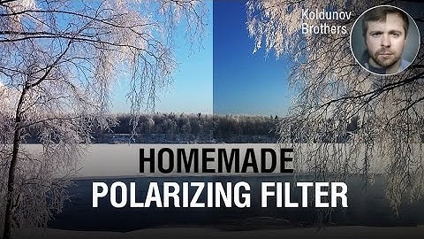 Free polarizing filter. Capturing a new camera phone using filter, taken from the old one