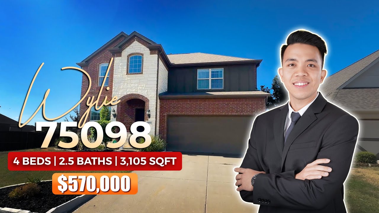 WYLIE 75098 | Căn nhà đời 2017, hai mặt tiền thuộc khu xuất sắc Inspiration Community