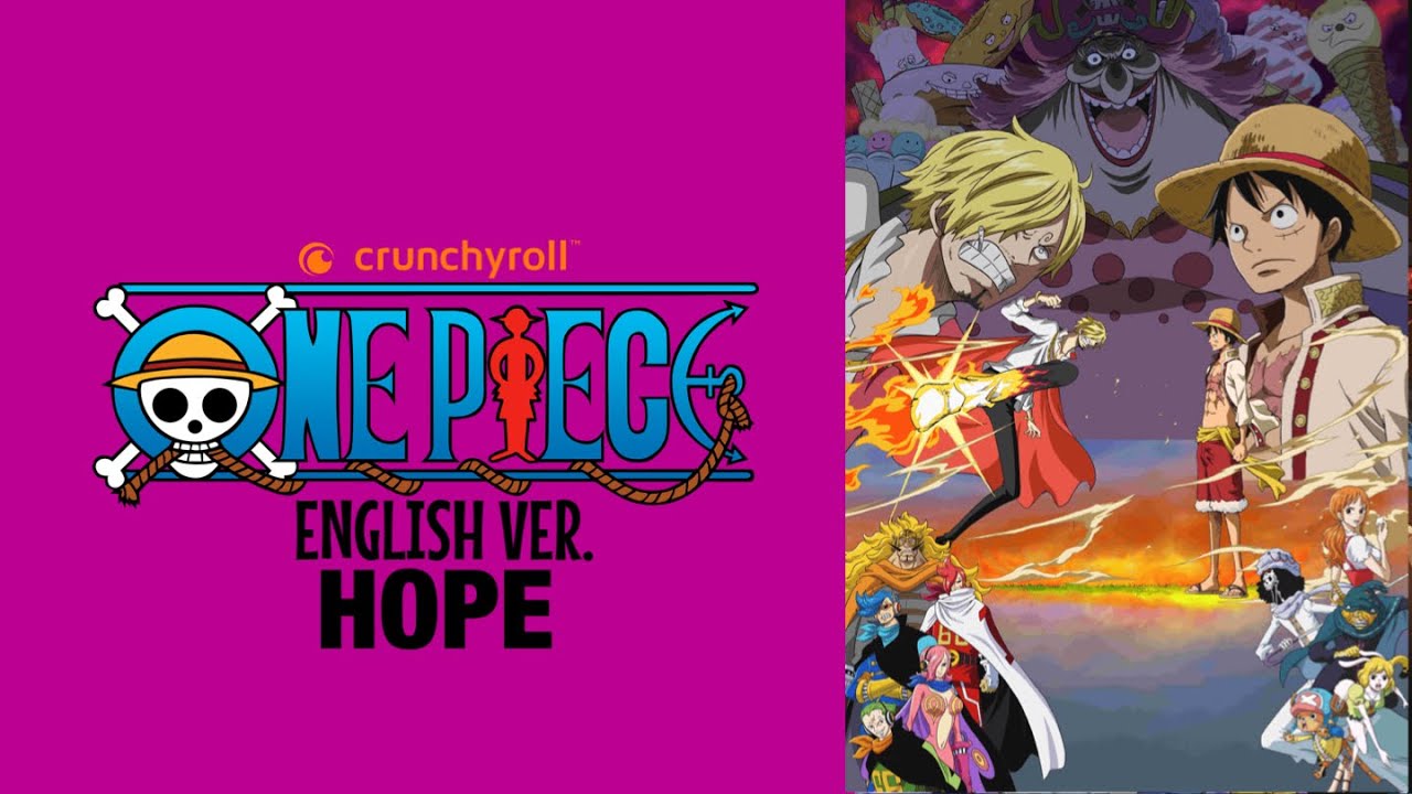 One Piece Opening 20 English Version YouTube