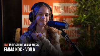 NL-MUSIC live met: Emma Kok - Voilà [bekend van André Rieu, cover Barbara Pravi]
