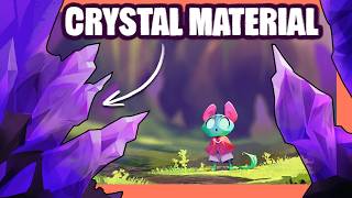 How to paint a CRYSTAL/GEM material │ digital art tutorial