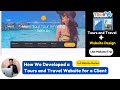 Lost Cost Tours and Travel Website like MakemyTrip | Travel Agency Website Kaise Banaye | Review