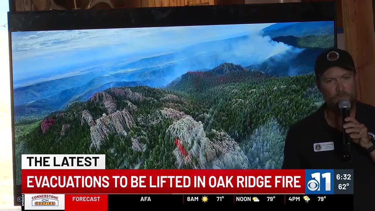 WATCH: Evacuations to be lifted in Oak Ridge Fire - YouTube