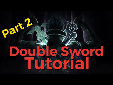 Double Sword Tricking Combination Part 2 | Martial Arts Tutorial