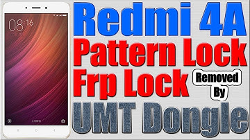 Redmi 4A Pattern Lock | Frp Lock Removed by UMT Dongle