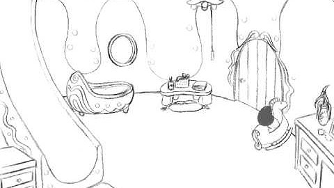 Ball with tail 2D animation