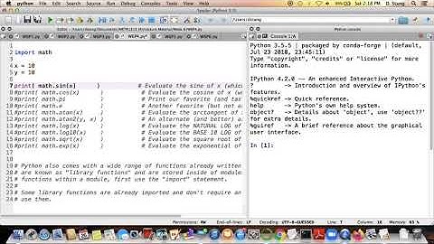 METR1313 - Week 6 - Segment 4 (p1 / 2): Introduction to Python Modules and Trigonometry in Python