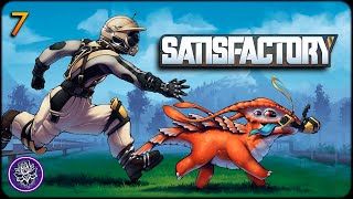 №7. Satisfactory. Update 8. Почему у меня нет прав! Пёсоящер и новый биом😁
