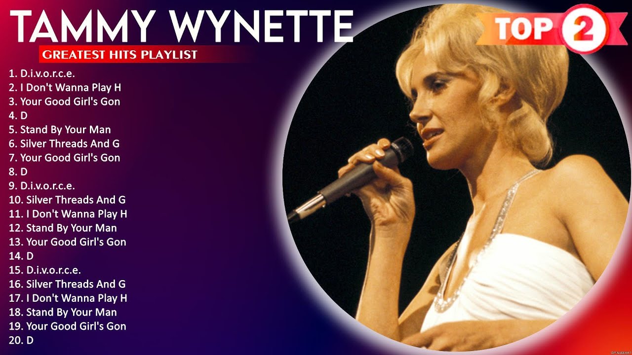 Tammy Wynette Greatest Hits Playlist Full Album - YouTube