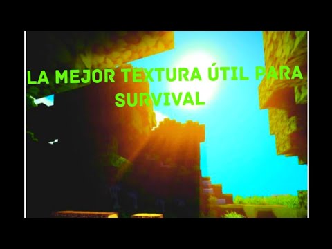 la mejor textura útil para Minecraft bedrock - YouTube