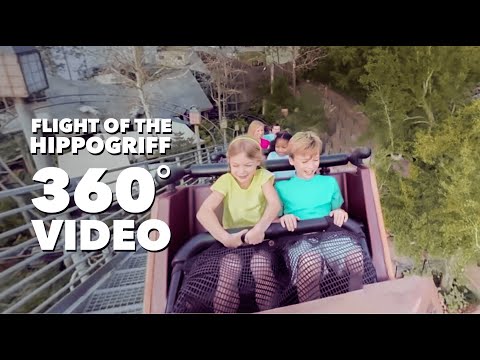 360 Video: Flight of the Hippogriff | Islands of Adventure