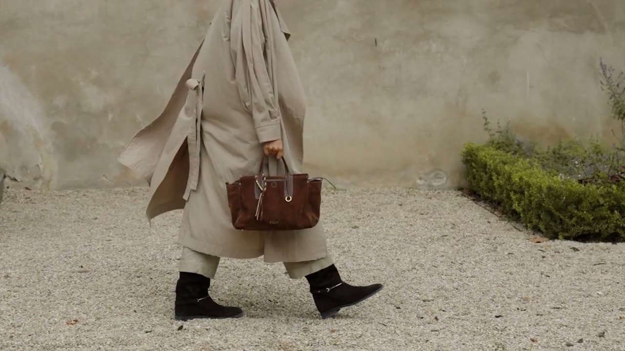 Songmont Yore Duffle Bag — Sandal Suede