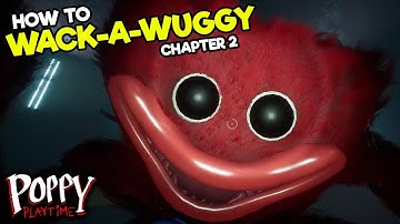 How to complete WACK-A-WUGGY - Train code clue 2 - Poppy Playtime Chapter 2 - Mommy LongLegs