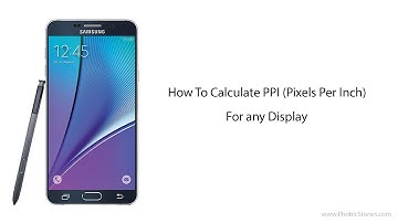 How to Calculate PPI (Pixels Per Inch) For any Display