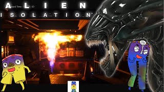 ALIEN ISOLATION LOCKDOWN IN SPACE