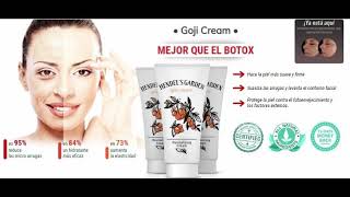 goji cream goji hendel garden skincare cream