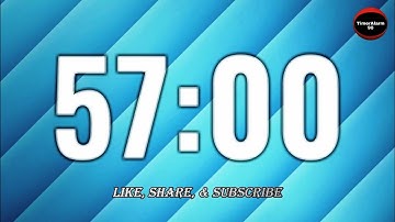 57 Minute Timer with Alarm
