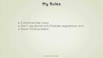 Venture into Emacs: Learning Emacs