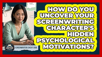 How Do You Uncover Your Screenwriting Character