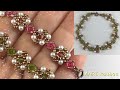 ①パールとスワロフスキーで作るブレスレット/Bracelet 〜pearls and bicone beads