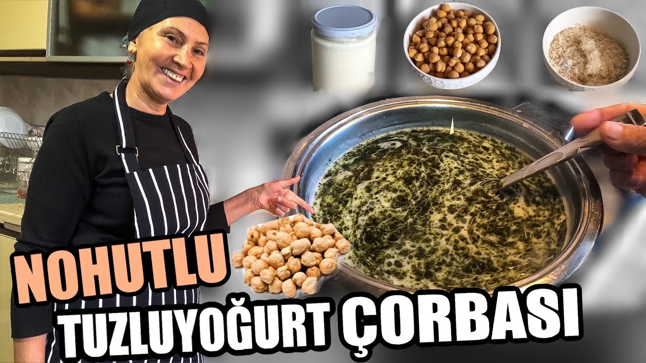 TUZLU YOĞURT ÇORBASI | Bu yemeğe BAYILACAKSINZ😋ÇOK PRATİK LEZZETLİ ve ŞİFALI🌱Mutlaka İzleyin YAPIN