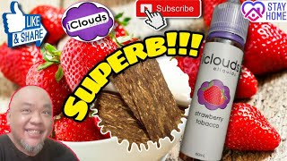 ICLOUDS💨STRAWBERRY TOBACCO REVIEW👍
