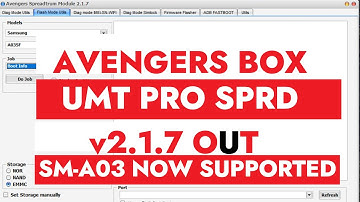 Avengers Box / UMT Pro SPRD Module v2.1.7 update Released Now Supports SM-A03[A035F] FRP|HardReset|