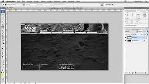 Image Slicing With Photoshop And Dreamweaver, pt1