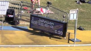 Joey Johnson Makes His 2012 Debut In The 60M Dash