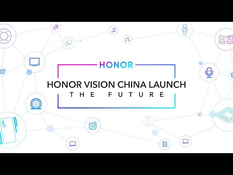 HONOR VISION China Launch Event #TheFuture