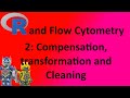 (2) Flow Cytometry Data Analysis in R: compensation, cleaning, transformation, visualization