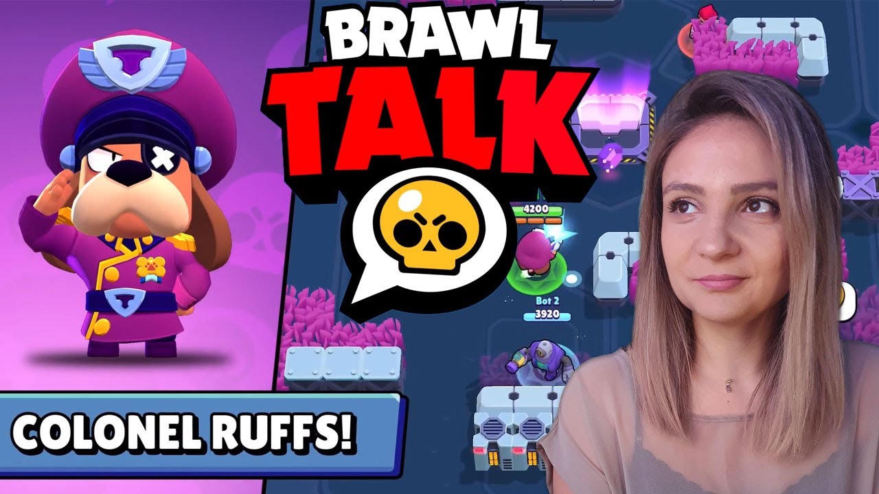 Colonel Ruffs Gameplay + Skins (Brawl Talk) - Brawl Stars - YouTube