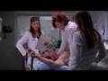 Grey`s anatomy funny scenes -  Husband attached to the wife