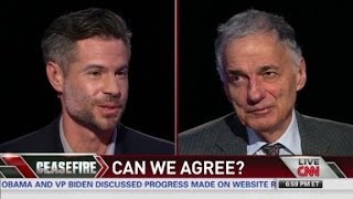 Crossfire: Nader & Shellenberger debate nuclear power...