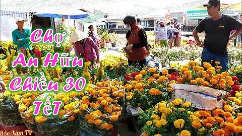 Chợ An Hữu Buổi Chiều 30 Tết Cùng Bảo Xàm TV.