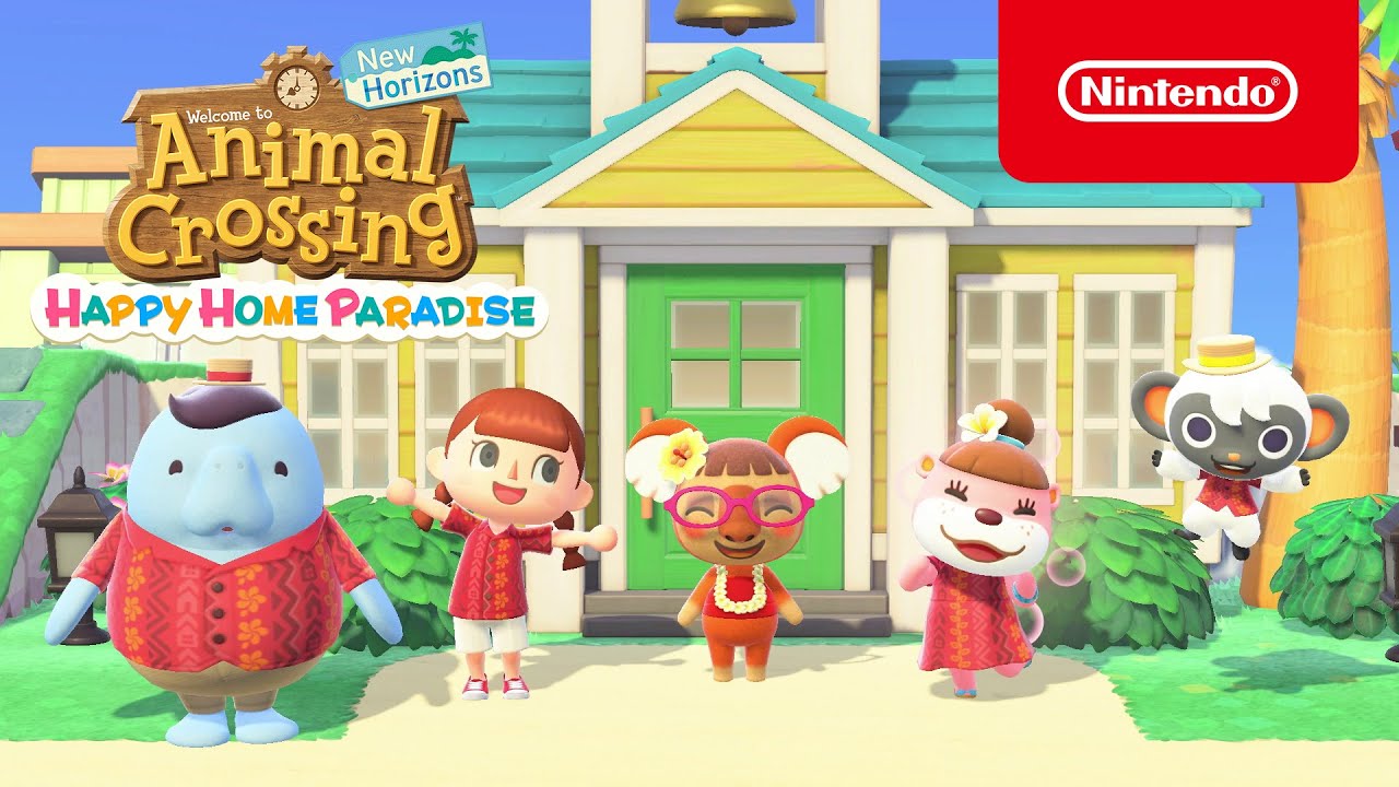 Be the one in Animal Crossing: New Horizons – Happy Home Paradise!  (Nintendo Switch) 