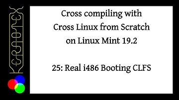 How to build CLFS on Mint 19.2. Part 25 - Real i486 Booting CLFS