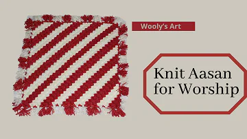 How to knit Woollen Aasan? || Wooly’s Art || Aasan For Worship And Pooja ||