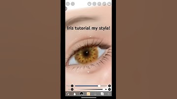 QUICK IRIS TUTORIAL IBIS PAINT #ibispainttutorial #ibispaintx #ibispaintxart